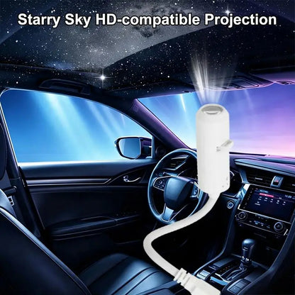 Galaxy Projector Night Light 360° Rotate LED Starry Sky Ambient Lamp For Party Home Decoration